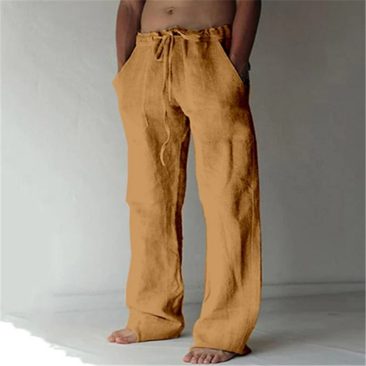 Kurt Wide Leg Relaxed Casual Trousers