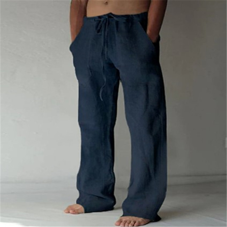 Kurt Wide Leg Relaxed Casual Trousers