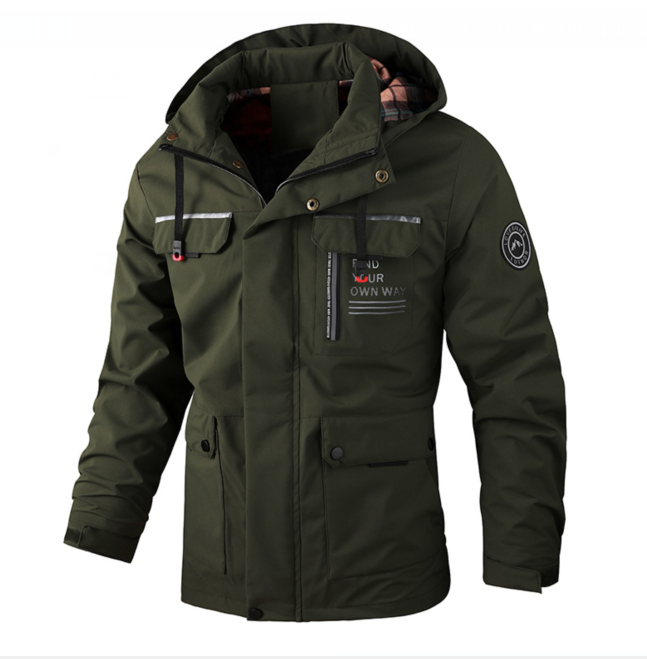 Christian Lightweight Waterproof Winter Rain Jacket