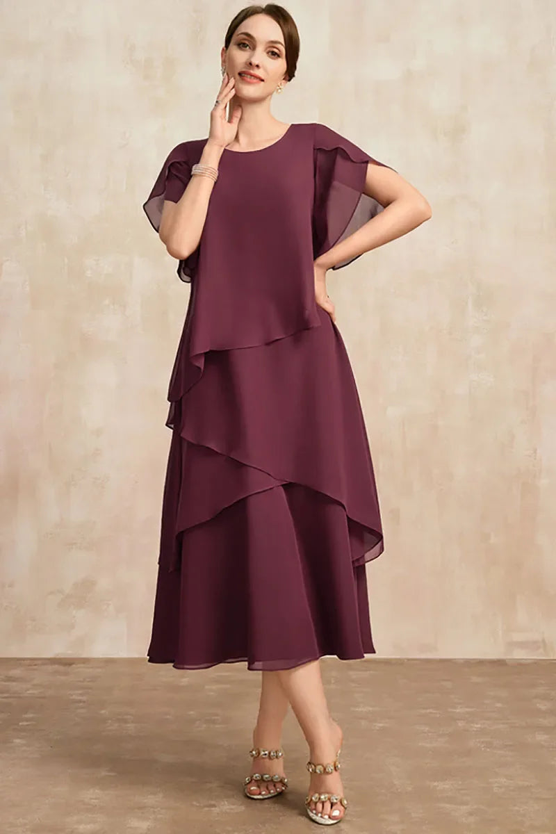 Emilia Soft Classic Chiffon Dress