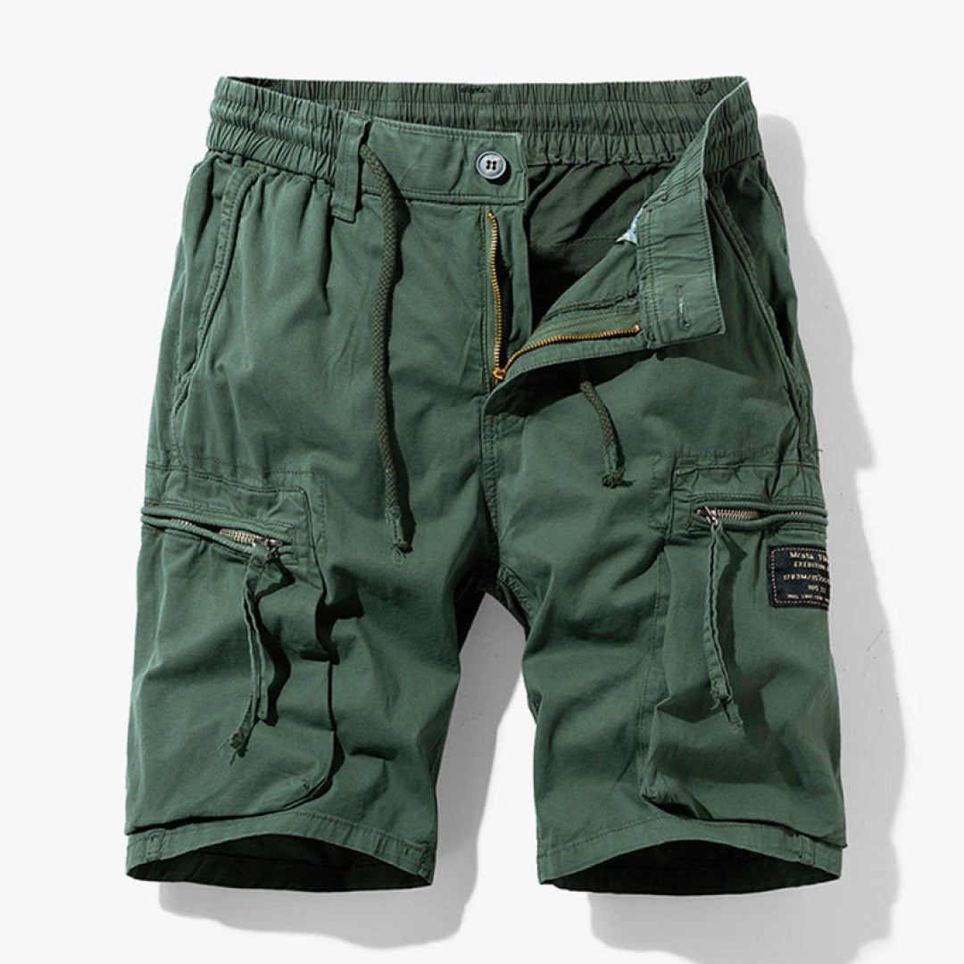 Jakob Drawstring Cargo Shorts