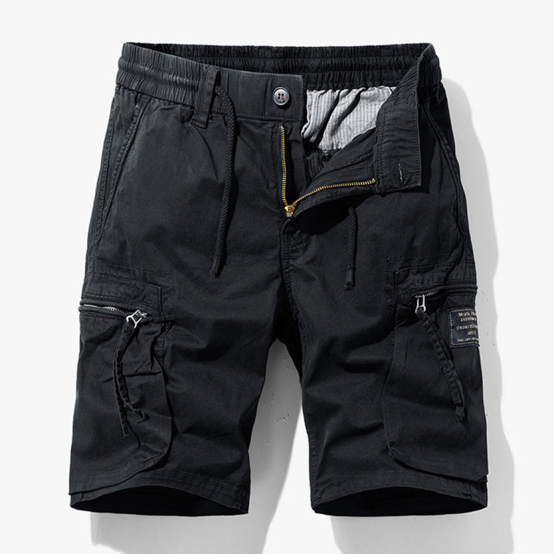 Jakob Drawstring Cargo Shorts