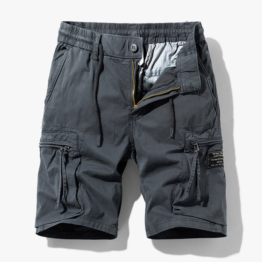 Jakob Drawstring Cargo Shorts