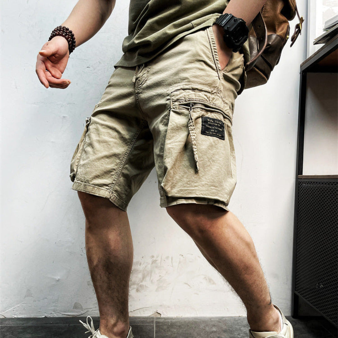 Jakob Drawstring Cargo Shorts