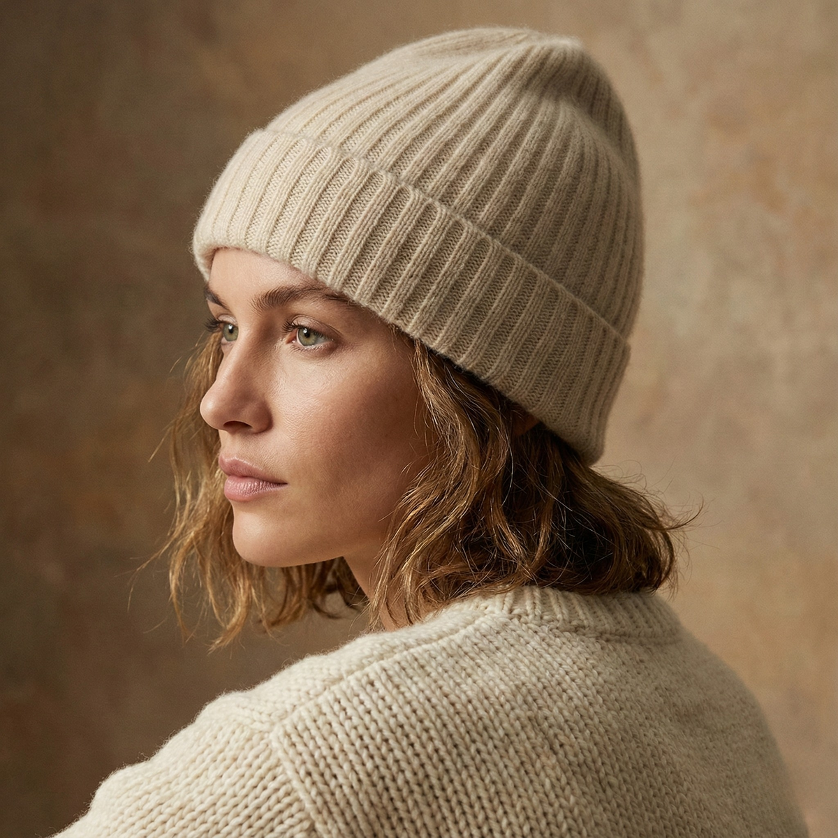 Ashford Cashmere Knit Beanie - Luxuriously Soft Winter Warmth