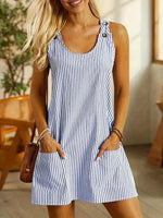 Striped Mini Dress – Casual Summer Dress | Seraphina