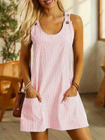 Striped Mini Dress – Casual Summer Dress | Seraphina