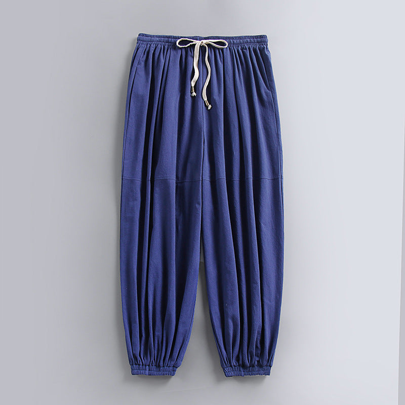 Riviera Linen Wide-Leg Palazzo Pants - Effortless, Airy Comfort