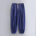 Riviera Linen Wide-Leg Palazzo Pants - Effortless, Airy Comfort