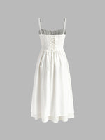 Celeste | Spaghetti Strap Midi Dress