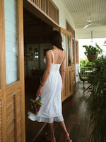 Celeste | Spaghetti Strap Midi Dress