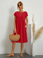Smocked Pocket Midi Dress – Casual Summer Dress | Seraphine