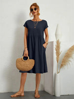Smocked Pocket Midi Dress – Casual Summer Dress | Seraphine