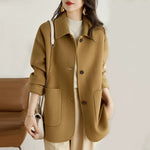 Harlow Oversized Wool-Blend Coat, women's coat – view 1