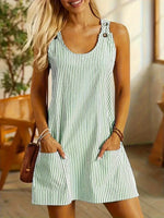 Striped Mini Dress – Casual Summer Dress | Seraphina