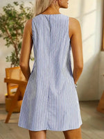 Striped Mini Dress – Casual Summer Dress | Seraphina