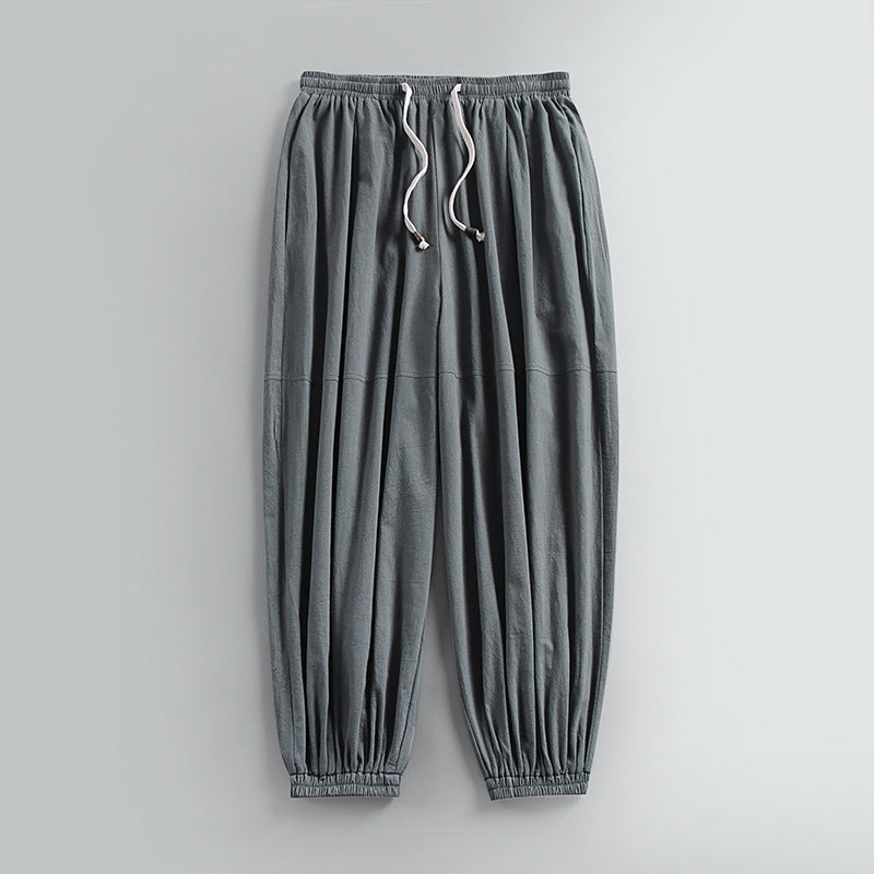 Riviera Linen Wide-Leg Palazzo Pants - Effortless, Airy Comfort