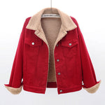 Brennan Denim Jacket with Plush Sherpa Lining, women's denim jacket – view 1