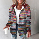 Annika Plaid Hoodie Jacket