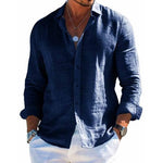 Hagen Casual Long-Sleeve Button-Up Shirt