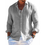 Hagen Casual Long-Sleeve Button-Up Shirt