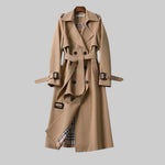 Helga Double-Breasted Belted Trench Coat