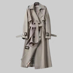 Helga Double-Breasted Belted Trench Coat