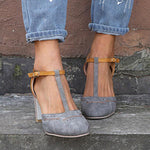 Katharina Spring Block Heel Mary Janes