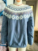 Jasmin Reindeer Print Christmas Sweater