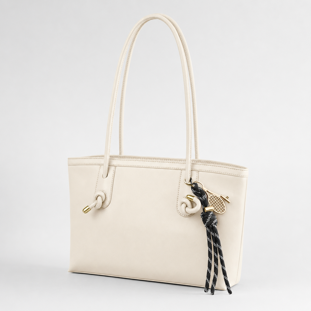 Kelvedon Knot Strap Bag in cream