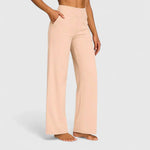 Nadine Wide-Leg Lounge Pants with Stretch Waistband