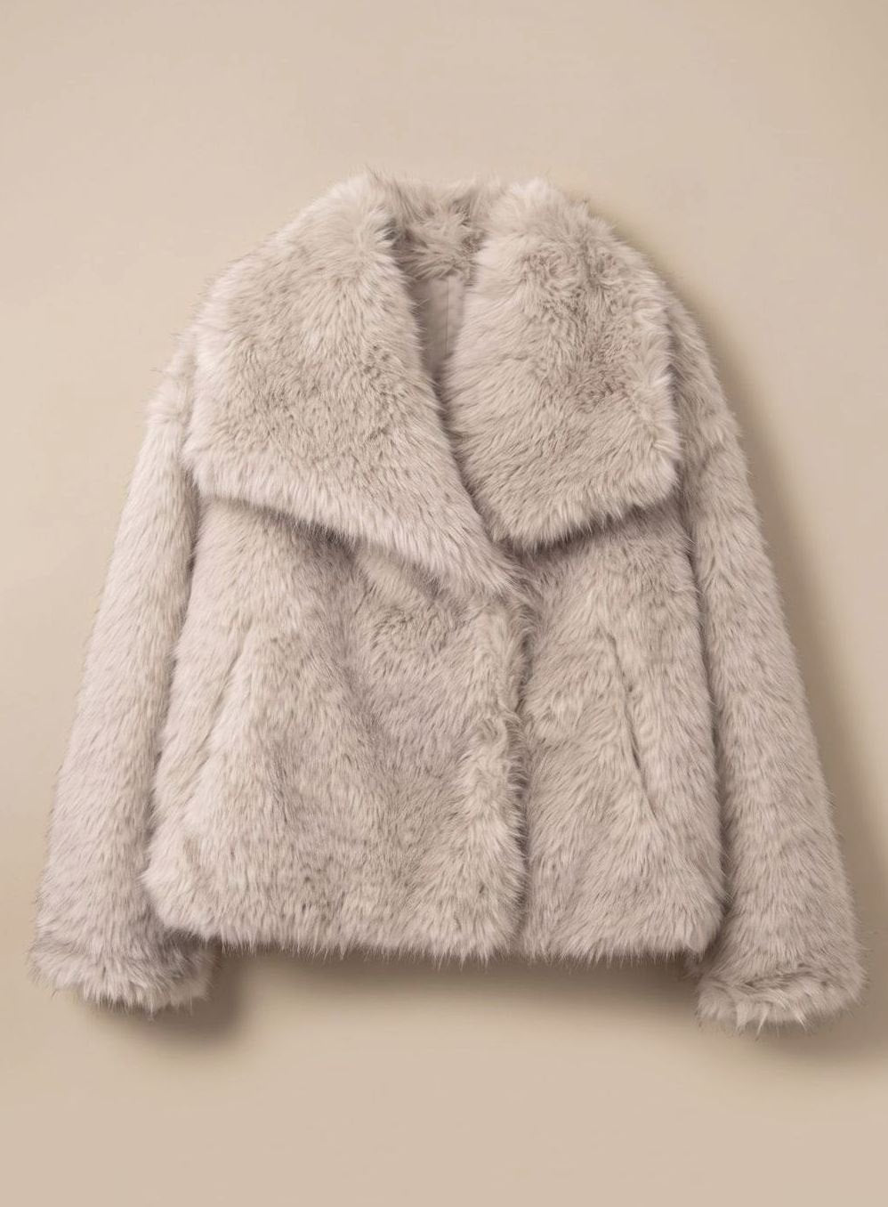 Marie Fluffy Faux Fur Short Coat