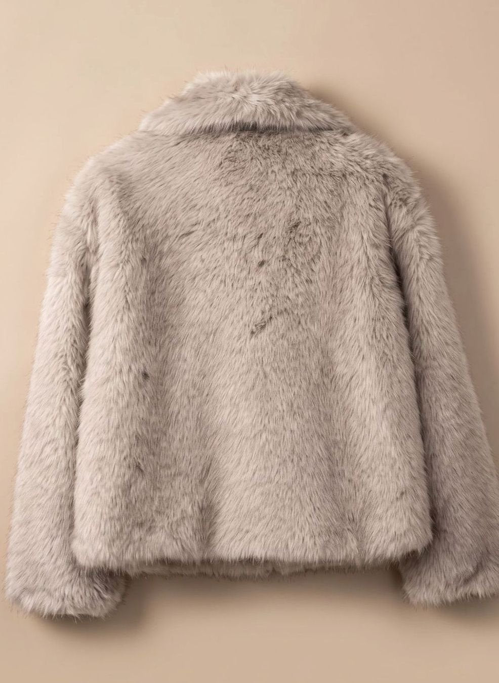 Marie Fluffy Faux Fur Short Coat