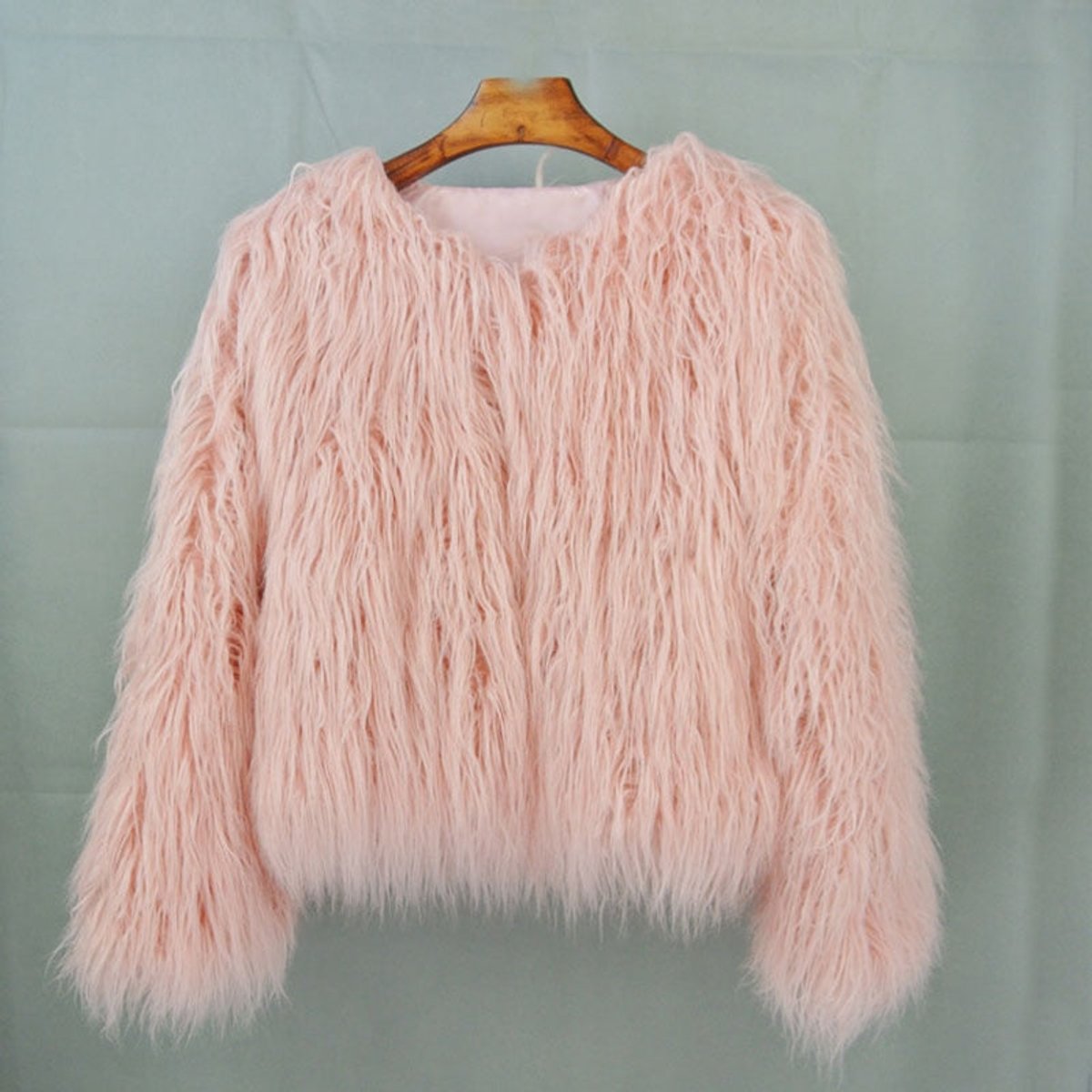 Marlene Long-Pile Faux Fur Coat