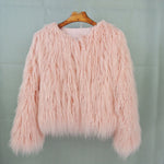 Marlene Long-Pile Faux Fur Coat