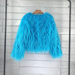 Marlene Long-Pile Faux Fur Coat