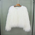 Marlene Long-Pile Faux Fur Coat