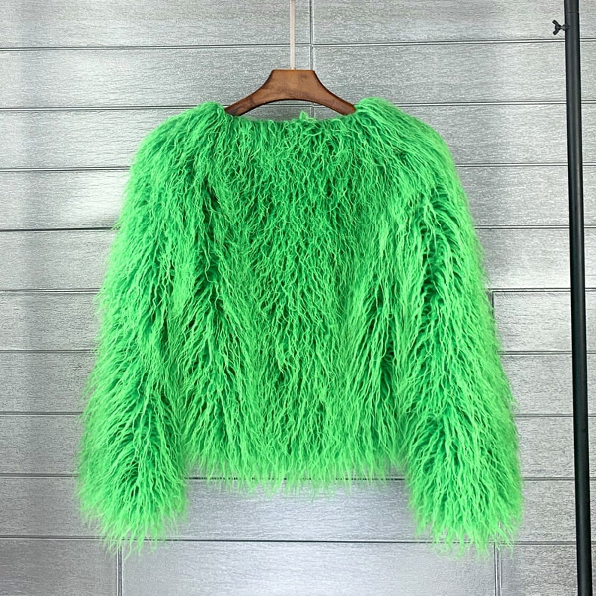 Marlene Long-Pile Faux Fur Coat