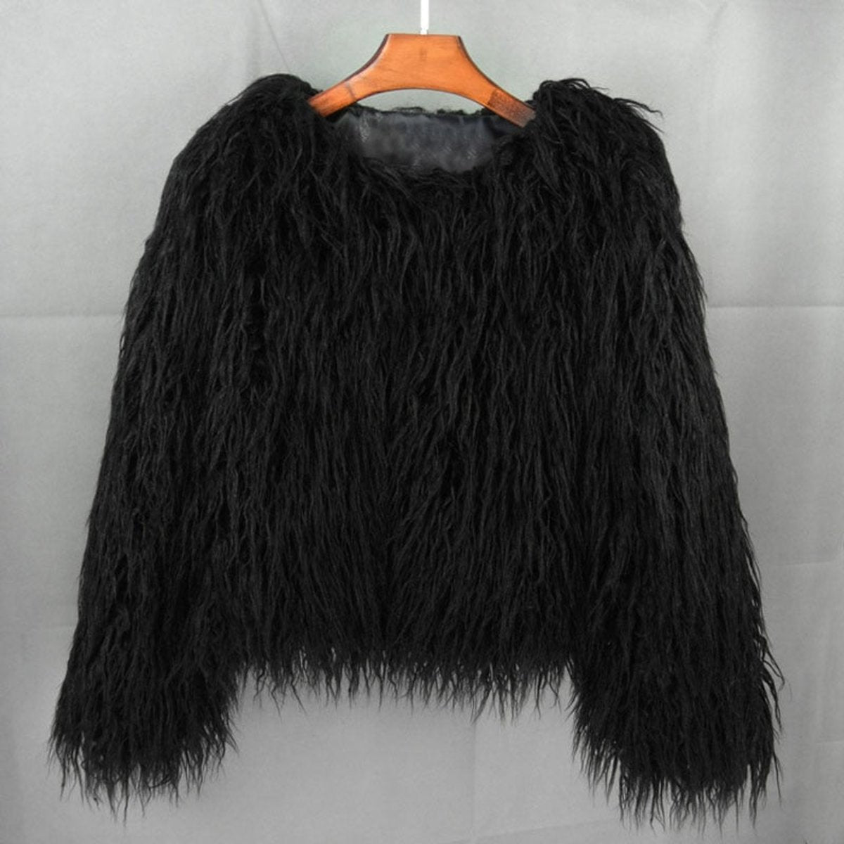 Marlene Long-Pile Faux Fur Coat
