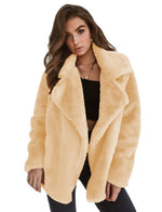 Charlotte Oversized Faux Fur Cropped Coat