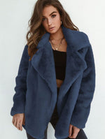 Emilia Oversized Teddy Faux Fur Short Coat