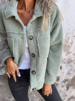 Marie Relaxed Fit Teddy Fleece Jacket