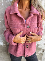Marie Relaxed Fit Teddy Fleece Jacket