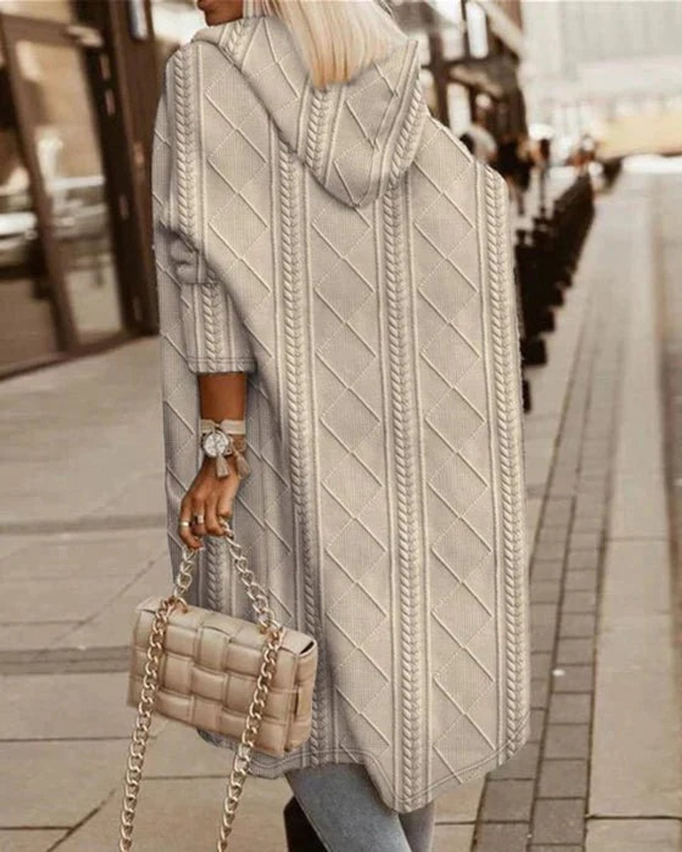 Charlotte Oversized Hooded Chunky Cardigan