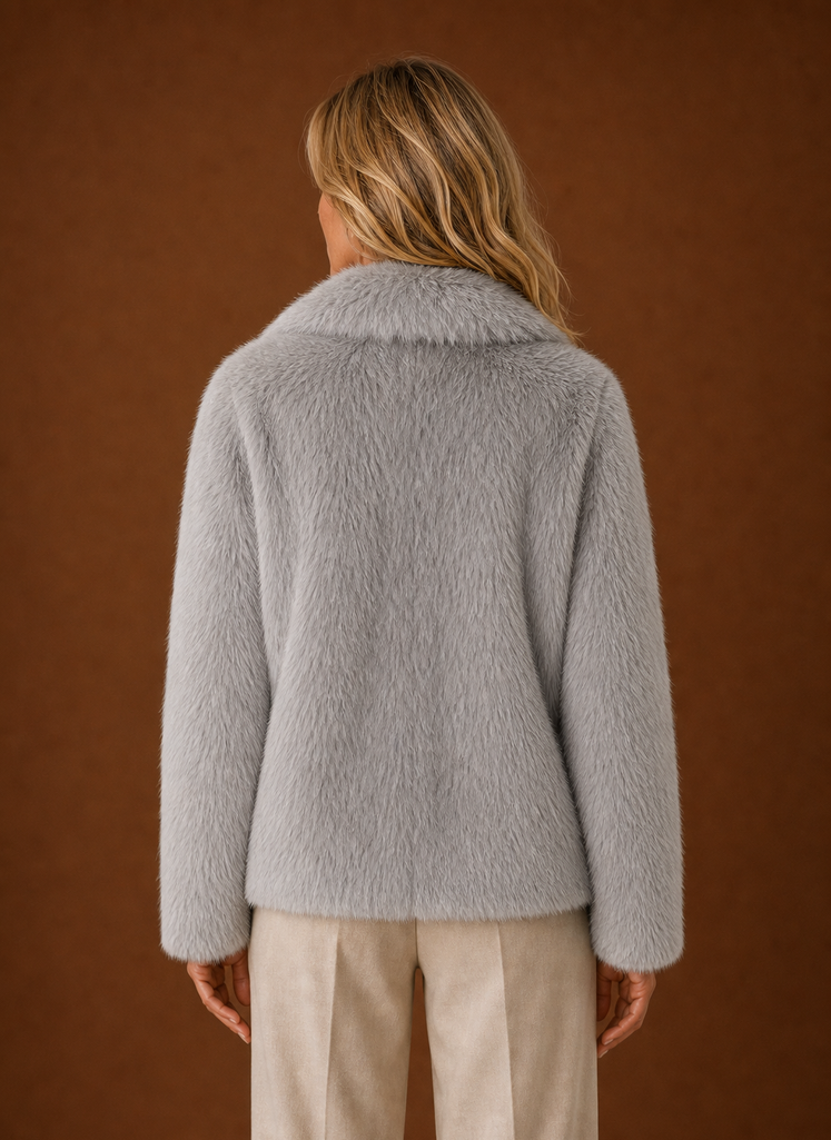 Women's Faux Fur Coat - Winter Jacket | Areleon
