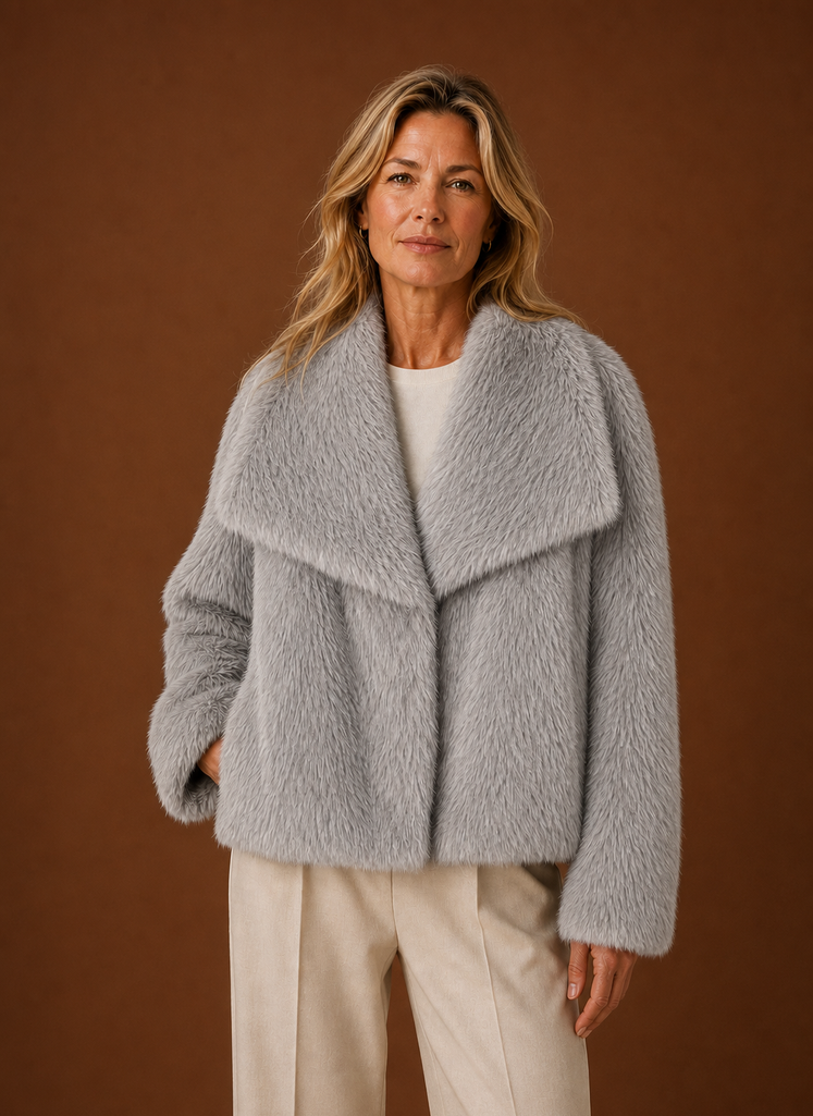 Women's Faux Fur Coat - Winter Jacket | Areleon