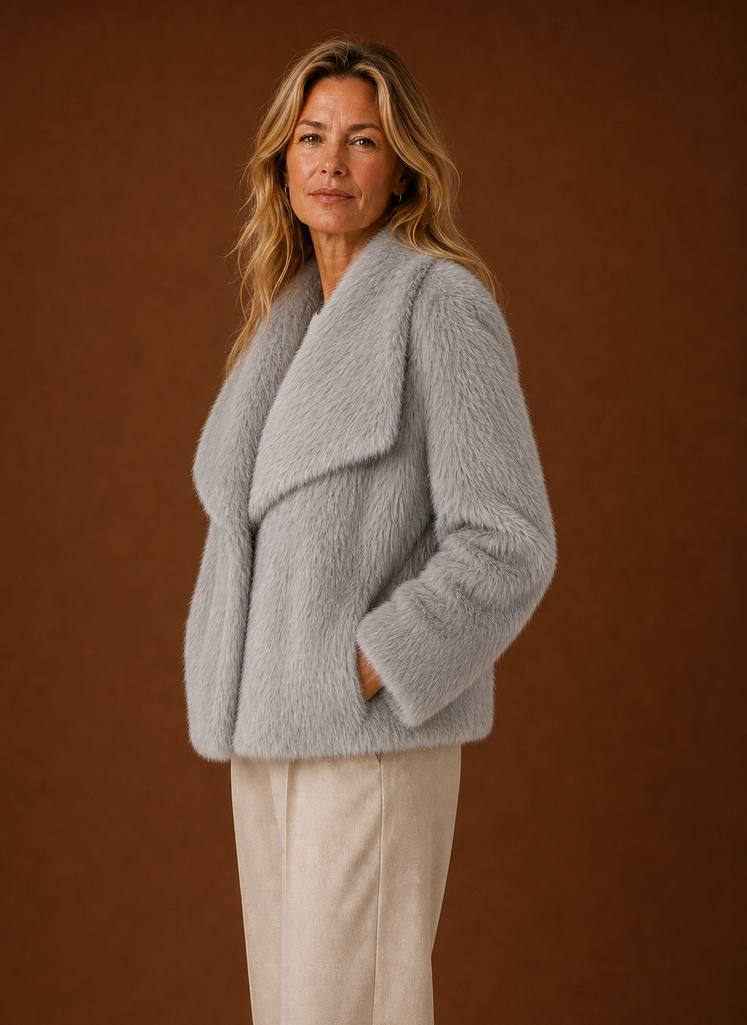 Women's Faux Fur Coat - Winter Jacket | Areleon