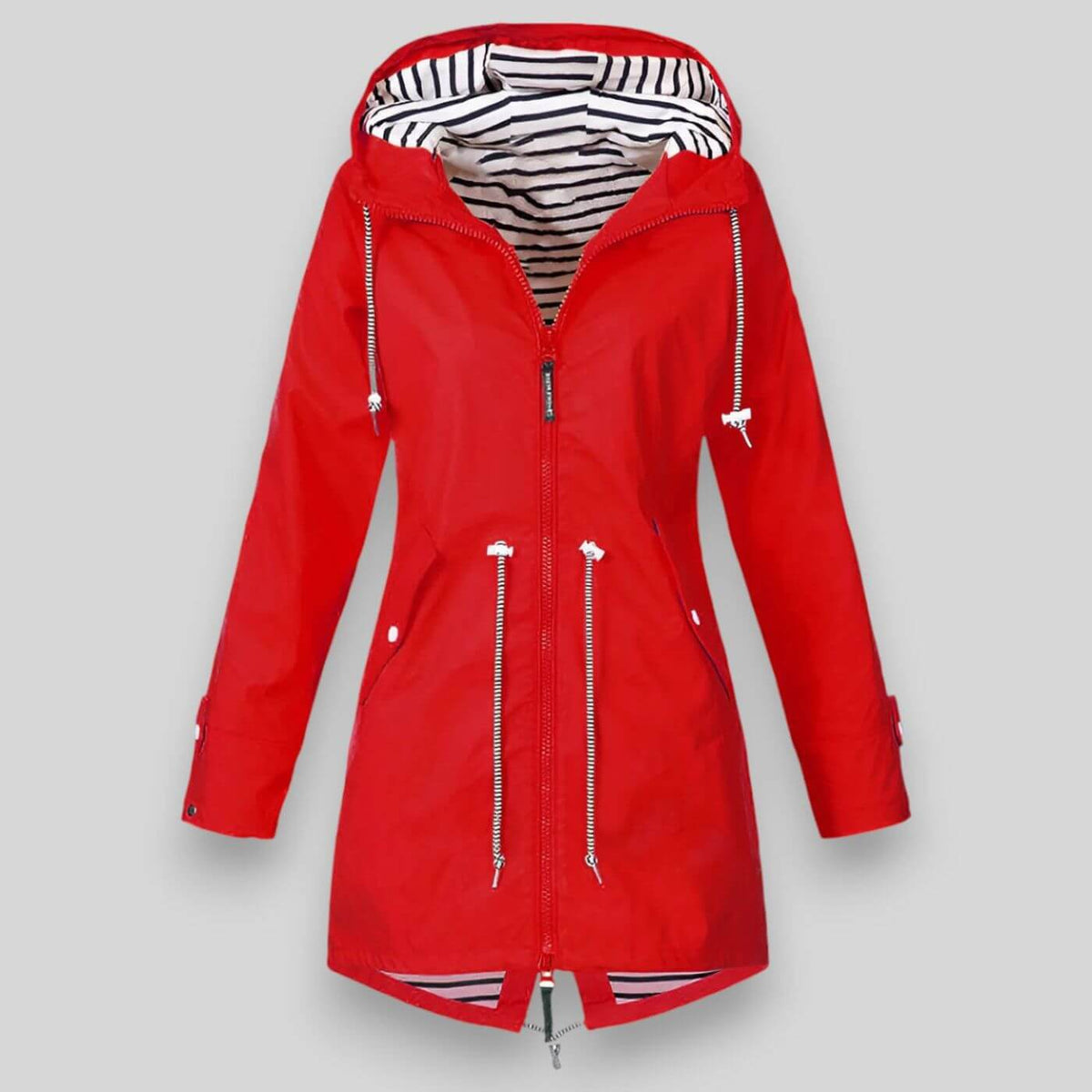 Lena Hooded Zip-Up Winter Jacket