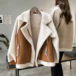 Helene Soft Faux Shearling Oversized Coat