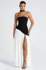 Johanna Asymmetric Wedding Guest Maxi Dress